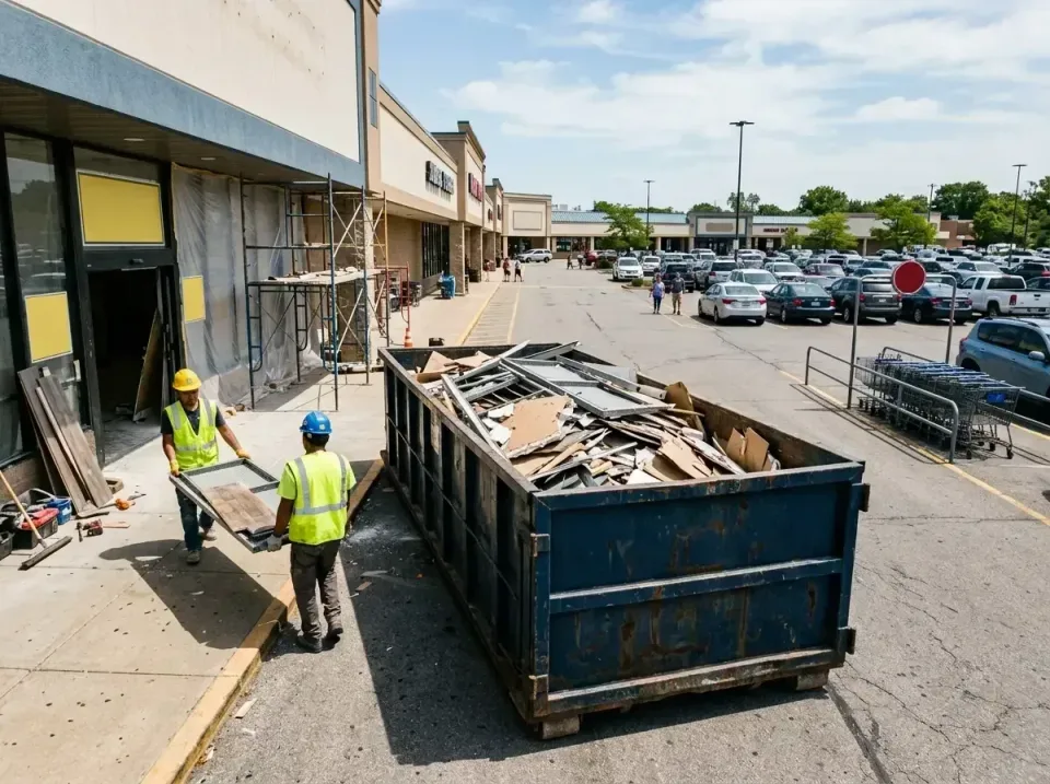 retail-store-renovation-debris-003 — frequently asked questions, Roll-off Dumpster Rentals in Landover Hills, MD